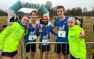 1/2 Finale Championnats de France de Cross-Country : CHATEAUVILLAIN (52)